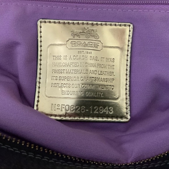 Coach Madison Sabrina Satchel - Picture 7 of 10